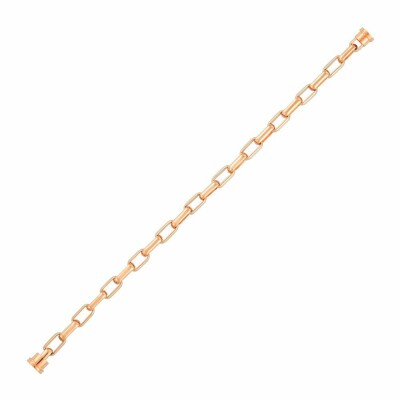 FRED interchangeable cable, large size, pink gold, pink gold end caps