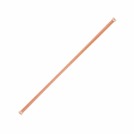 Câble multichaîne grand modèle FRED Force 10 en Or rose