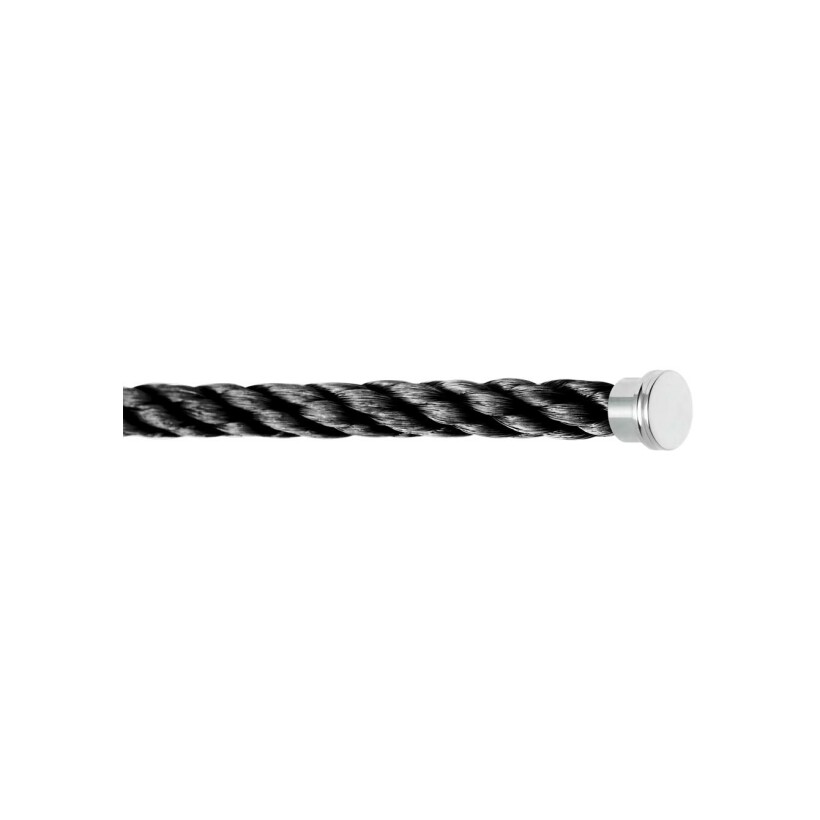 FRED GM Seil für Armband mit grau Seilkabel und Stahlkappe