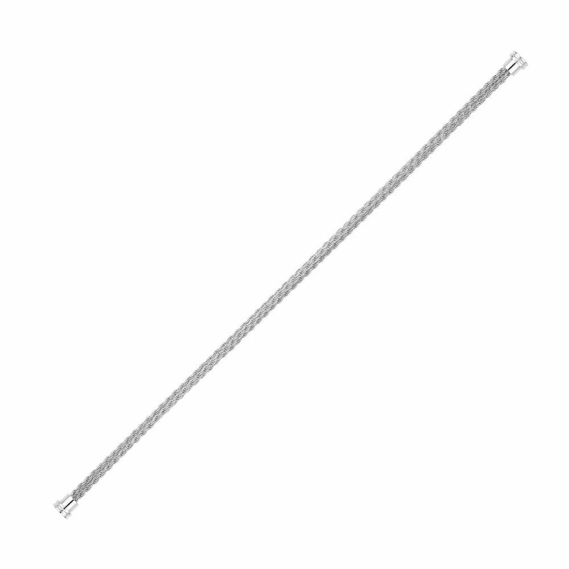 FRED Force 10 medium size cable, white gold