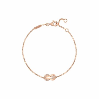 Bracelet FRED Chance Infinie PM en or rose et diamants