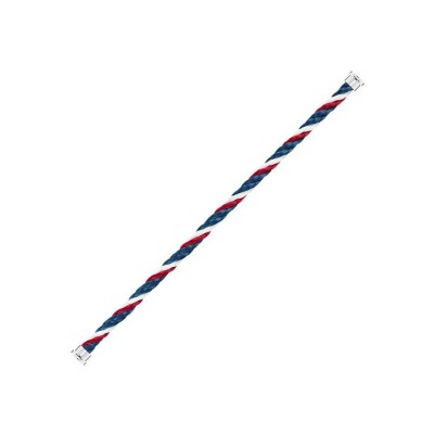 Câble grand modèle FRED Force 10 en corderie bleu blanc rouge