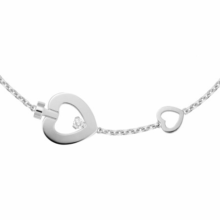 FRED Chance Infinie bracelet, XS size, white gold, diamond