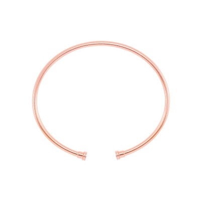 FRED interchangeable cable, medium size, pink gold, pink gold end caps