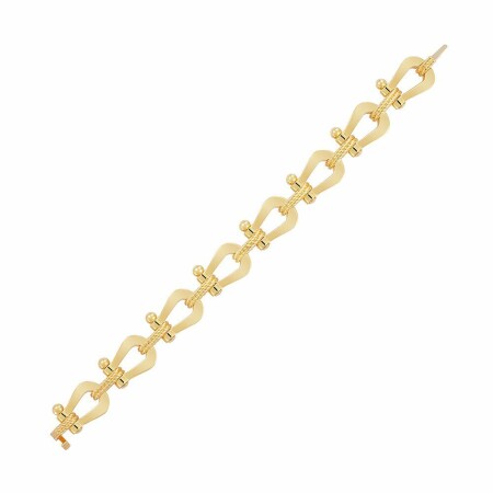 FRED Force 10 bracelet, large size, yellow gold