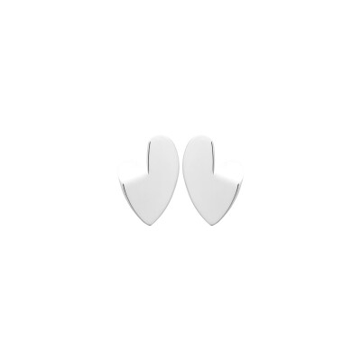 Boucles d'oreilles en acier pvd