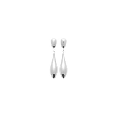 Boucles d'oreilles en acier pvd