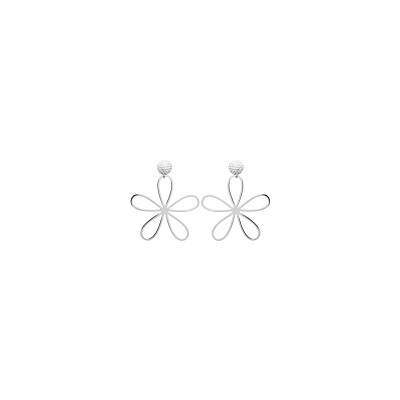 Boucles d'oreilles en acier pvd