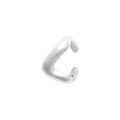 Boucles d'oreilles en argent rhodié