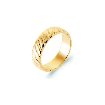 Bague en plaqué or