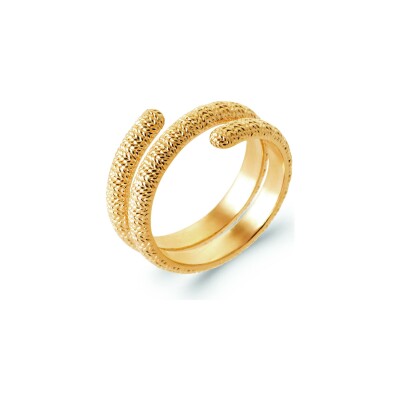 Bague en plaqué or