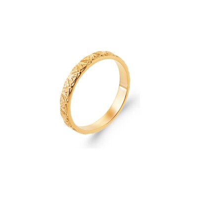Bague en plaqué or