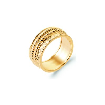 Bague en plaqué or