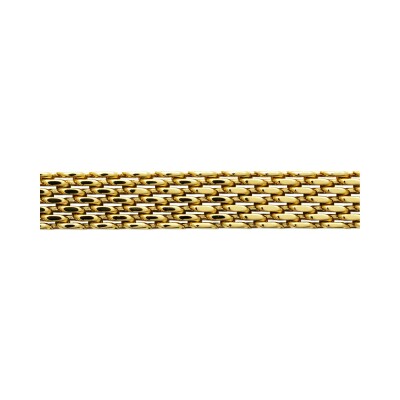 Bracelet en acier pvd doré