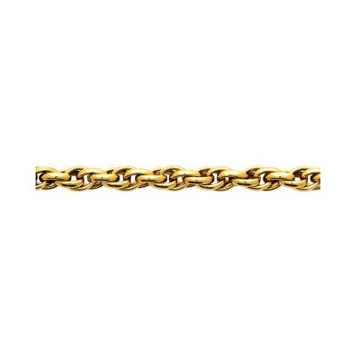 Bracelet en acier pvd doré