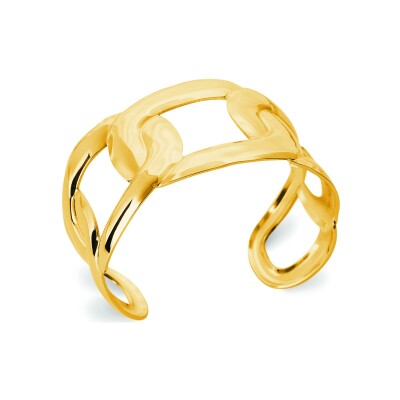 Bracelet en acier pvd doré
