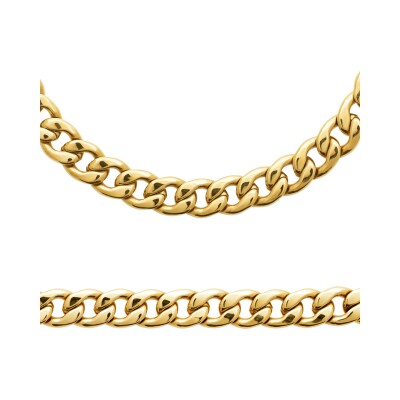 Bracelet en acier pvd doré