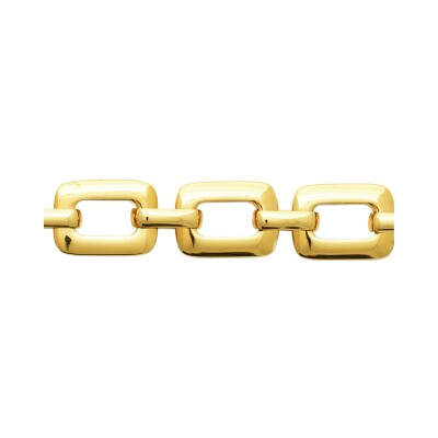 Bracelet en acier pvd doré