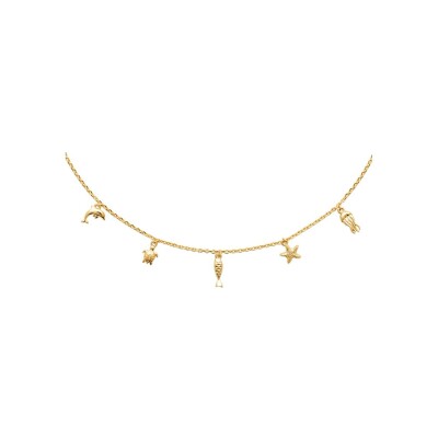 Collier en plaqué or