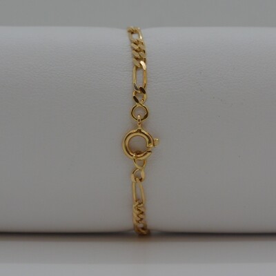 Bracelet Bébé Maille Figaro