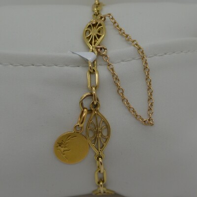 Bracelet Filigrane Médaille Vierge