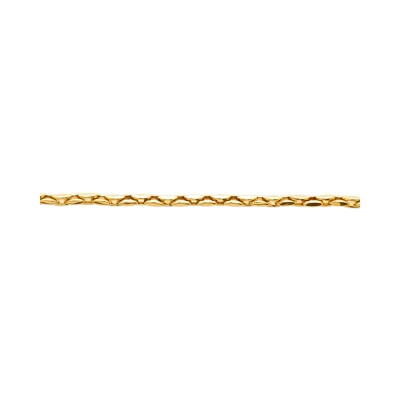 Bracelet en acier pvd doré