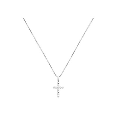 Parure en argent rhodié