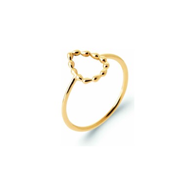 Bague en plaqué or