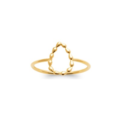 Bague en plaqué or