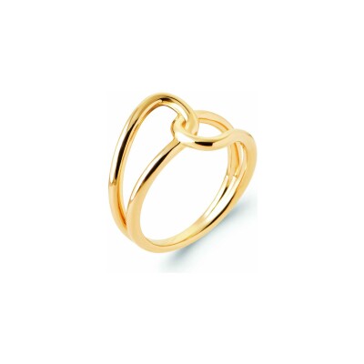 Bague en plaqué or