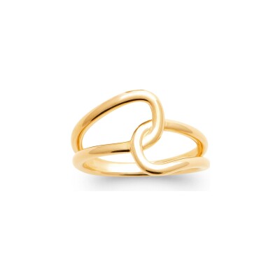 Bague en plaqué or