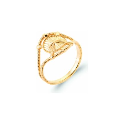 Bague en plaqué or