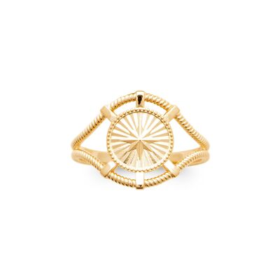 Bague en plaqué or