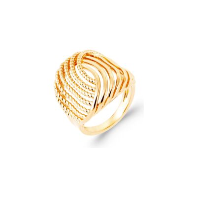 Bague en plaqué or
