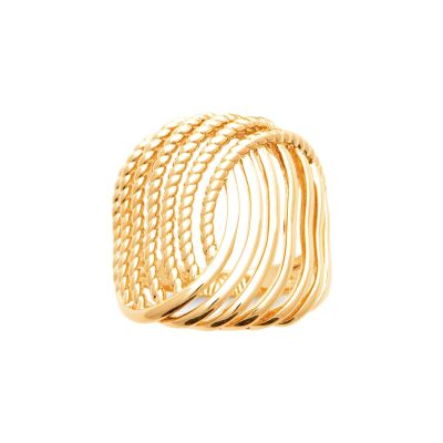 Bague en plaqué or