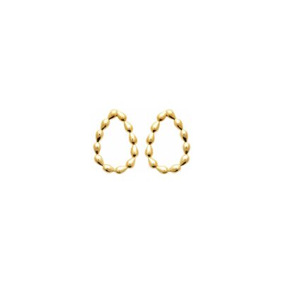 Boucles d'oreilles en plaqué or