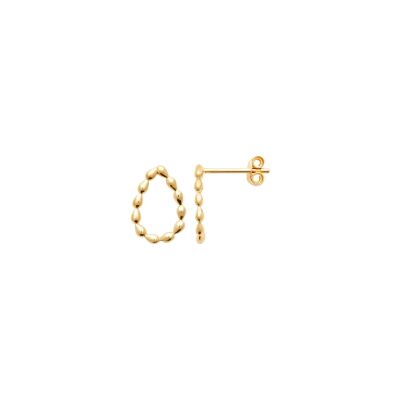 Boucles d'oreilles en plaqué or