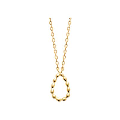 Collier en plaqué or - 45cm