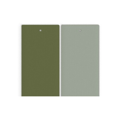 Cuir pour bracelet Les Georgettes Olive / Eau Douce, 40mm