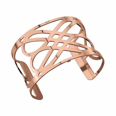  Bracelet manchette Les Georgettes Les Essentielles Infini doré rose, 40mm 
