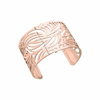  Bracelet manchette Les Georgettes Les Essentielles Aloès doré rose, 40mm 