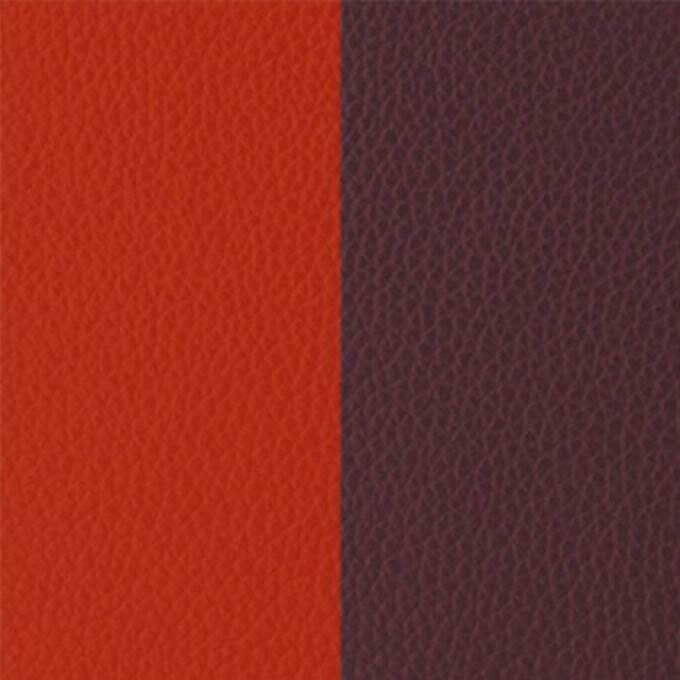  Vinyle Les Miss Georgettes rouge orangé / brun rosé, 12mm 