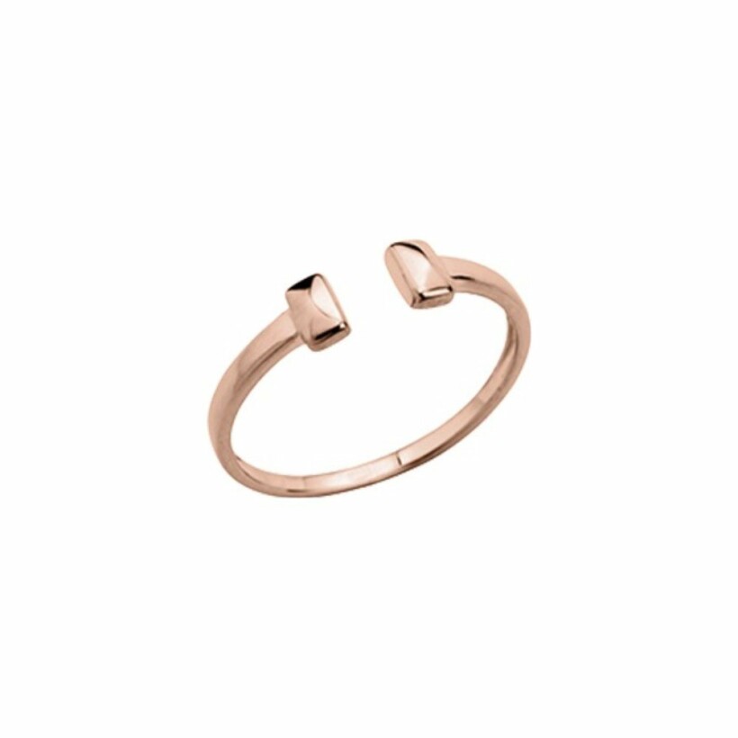 Bague small Les Georgettes Les Cumulables, finition dorée rose, taille 50