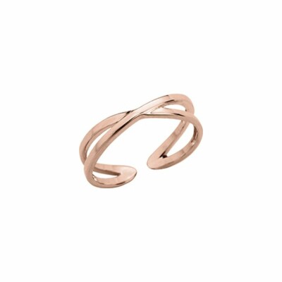 Bague small Les Georgettes Les Cumulables, finition dorée rose, taille 50