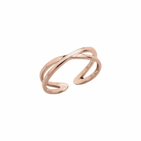 Bague small Les Georgettes Les Cumulables, finition dorée rose, taille 56