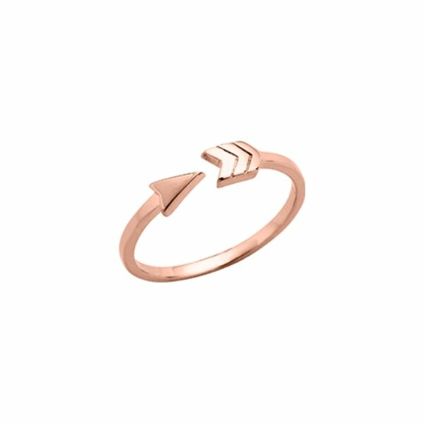 Bague small Les Georgettes Les Cumulables, finition dorée rose, taille 50