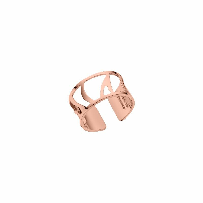 Bague Les Georgettes Les Essentielles Perroquet dorée rose, taille 52