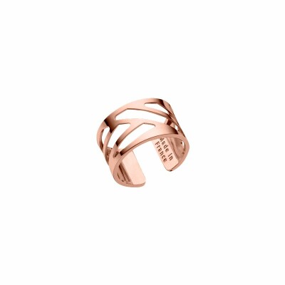  Bague Les Georgettes Les Essentielles Ruban dorée rose, taille 52 