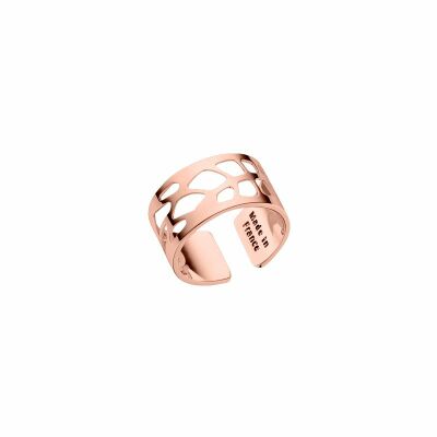 Bague Les Georgettes Les Essentielles Fougères dorée rose, taille 52