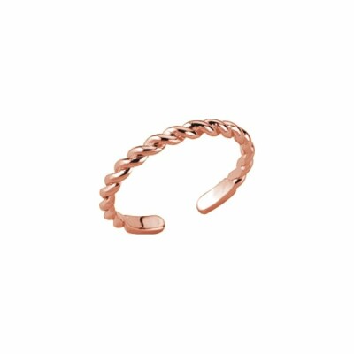 Bague small Les Georgettes Les Cumulables, finition dorée rose, taille 56